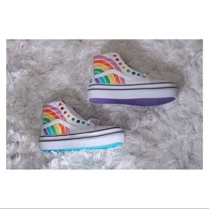 Vans X Flour Shop Sk8-Hi Platform Shoes